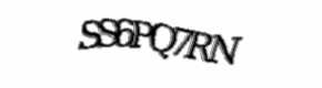 Security check image, please type the characters shown